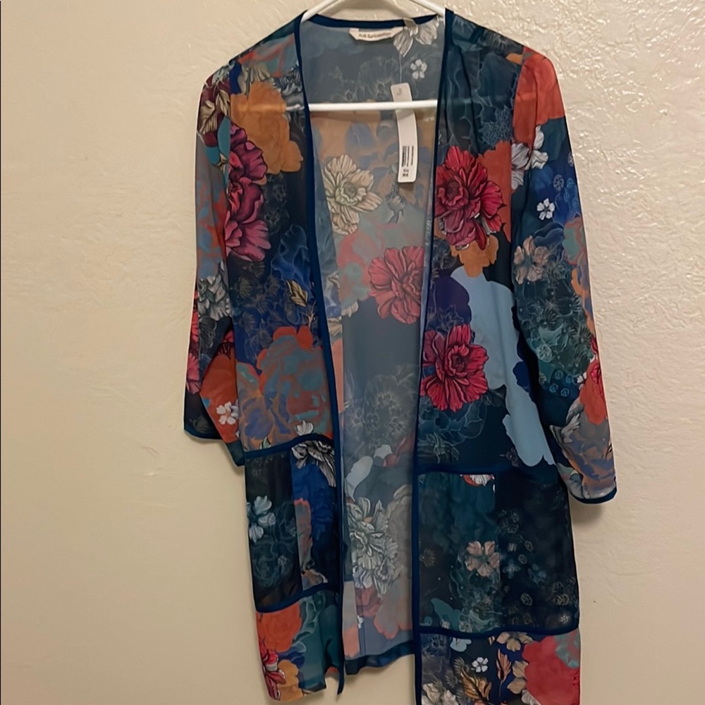 Floral Sheer Kimono
